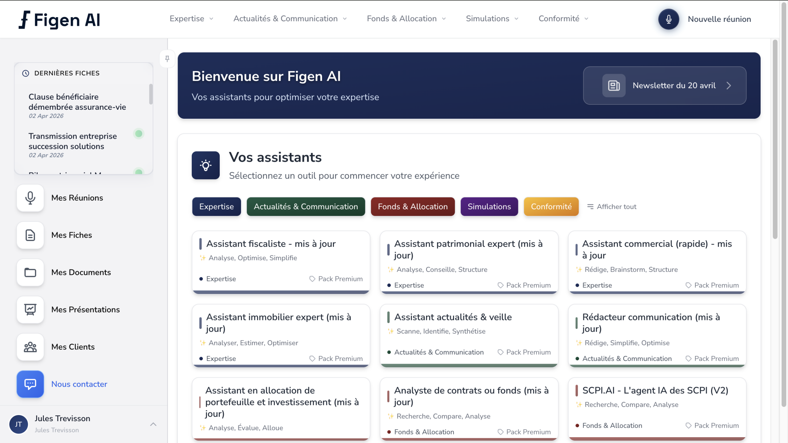 IA dédiée à la gestion de patrimoine